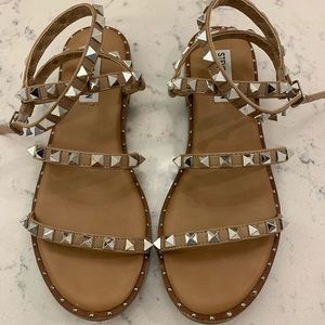 Steve Madden Studded Nude Sandal